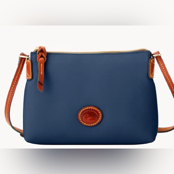 Dooney & Bourke Classic Navy Blue Crossbody Bag - Picture 2 of 15